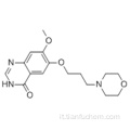 7-metossi-6- (3-morfolin-4-ilpropossi) chinazolin-4 (3H) -un CAS 199327-61-2